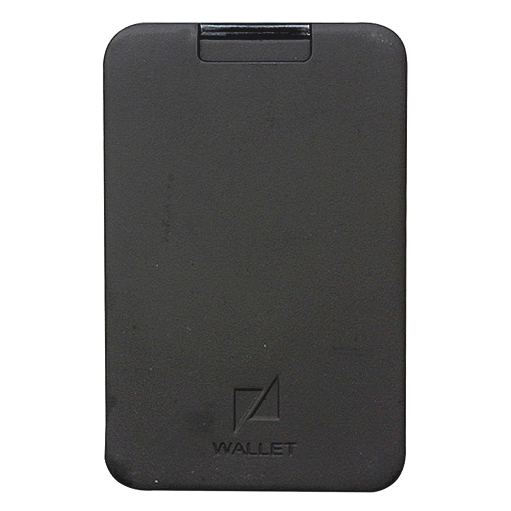 Mens Slim Black RFID Blocking Anti Theft Slider Wallet ID Case Zenlet Replica
